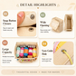 🧶🛒 -60% ! 🪡 Sac de Rangement en Toile – Compartiments pour Aiguilles, Œillets pour Fil & Poches Intérieures.