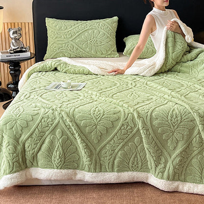 🌸🛒 -60% ! 🛏️ Plaid Fleuri Chaud et Douillet – Douceur Nuage, Polyvalent & Facile d’Entretien.