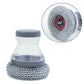 🧼✨ Brosse à Vaisselle Distributrice de Savon | Réservoir Intégré, Têtes Anti-Rayures & Dégraissage Facile