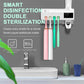 🦷🚿 -60% ! 🪥Stérilisateur UV Mural pour Brosse à Dents – Double Stérilisation 360° & Capteur de Présence Sans Fil.