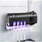 🦷🚿 -60% ! 🪥Stérilisateur UV Mural pour Brosse à Dents – Double Stérilisation 360° & Capteur de Présence Sans Fil.