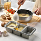 🍱🛒 -50% ! 🧤Boîte de Préparation de Repas en Silicone – Qualité Alimentaire, Compartimentée & Couvercle Hermétique.