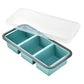 🍱🛒 -50% ! 🧤Boîte de Préparation de Repas en Silicone – Qualité Alimentaire, Compartimentée & Couvercle Hermétique.