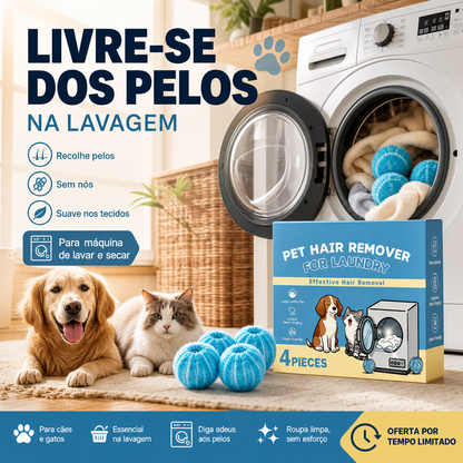 🐾🧺 -60% ! 🌀Boules de Lavage Réutilisables – Anti-Poils d’Animaux, Protège les Tissus & Faciles à Utiliser