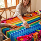 🏠🛒 -60% ! 🌸 Nappe Florale Imprimée Imperméable – Polyester Durable, Impression HD & Facile d’Entretien.