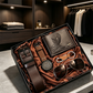🎁⌚ -60% ! 👔Coffret Cadeau 7 Pièces pour Homme – Montre, Portefeuille, Ceinture, Lunettes de Soleil & Porte-clés