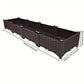 🌱🛒 -60% ! 🥬 Bac de Plantation Multifonctionnel – Auto-Arrosage & PP Renforcé – 30×30×20 cm pour Légumes & Herbes.