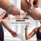 ⌚🛒 -60% ! 🔗 Bracelet de Montre en Maille d'Acier Inoxydable – Respirant, Fermoir Sécurisé & Style Moderne.
