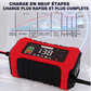 🔋 OFFRE FLASH -50% ⚡ Chargeur de Batterie Intelligent 12V 6A — 9 Étapes, Réparation par Impulsions, Écran LCD