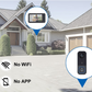 🔔📹 -60% ! 🏠Sonnette Vidéo Sans Fil avec Écran – HD 1080P, Angle 170°, Audio Bidirectionnel & Portée 150 m