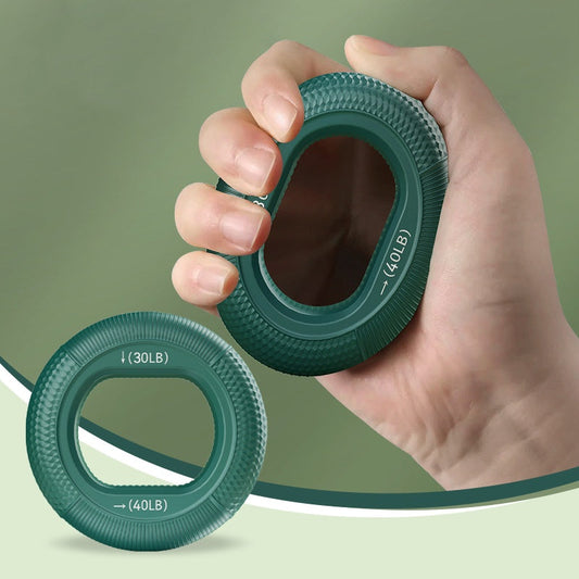 💪🖐️ Anneaux de Renforcement de la Préhension en Silicone – Plusieurs Résistances, Texturés et Portables