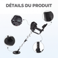 🔍🪙 -60% ! ⛺️Détecteur de Métaux Souterrain d’Entrée de Gamme – Haute Sensibilité, Facile à Utiliser & Portable