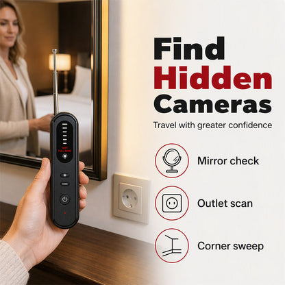 Anti-Spy Camera & GPS Detector
