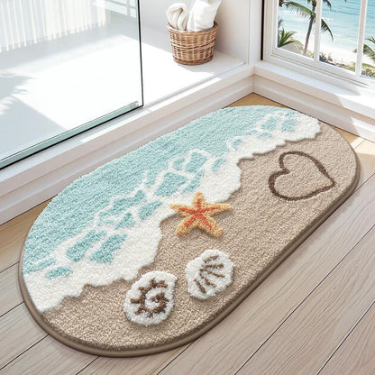 🧹💧 -60% ! 🏠Tapis de Sol Intérieur Super Absorbant – Dos Antidérapant, Toucher Doux & Usage Polyvalent