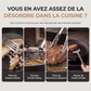 🍳👨‍🍳 -60% ! 🥩Pince-Spatule Alimentaire 2 en 1 en Acier Inoxydable – Égouttage Huile, Usage Polyvalent & Manche Ergonomique