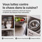 🍳💧 -60% ! 🧲Ensemble de 3 Passoires Pliables avec Socle Égouttoir – 3 Tailles, Gain de Place & Usage Polyvalent en Cuisine