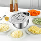 🍳🥗 -60% ! 🏠Panier Multifonction en Acier Inoxydable – Couper, Égoutter & Préparer en Toute Simplicité.