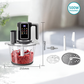 Robot culinaire multifonction avec commande tactile et bol en verre