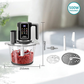 Robot culinaire multifonction avec commande tactile et bol en verre