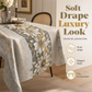 🌸🌺 -60% ! 🍽️Nappe Imprimée Florale Vintage Française – Élégante, Tomber Doux & Décoration Chaleureuse.