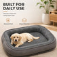🐕🛏️ -60% ! 💤Lit Confortable pour Animaux – Mousse de Soutien & Double Texture Respirante pour un Repos Douillet.