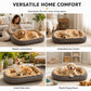 🐕🛏️ -60% ! 💤Lit Confortable pour Animaux – Mousse de Soutien & Double Texture Respirante pour un Repos Douillet.