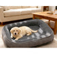 🐕🛏️ -60% ! 💤Lit Confortable pour Animaux – Mousse de Soutien & Double Texture Respirante pour un Repos Douillet.