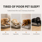 🐕🛏️ -60% ! 💤Lit Confortable pour Animaux – Mousse de Soutien & Double Texture Respirante pour un Repos Douillet.
