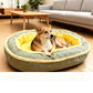 🐕🛏️ -60% ! 💤Lit Confortable pour Animaux – Mousse de Soutien & Double Texture Respirante pour un Repos Douillet.