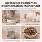 🐶🐱 -60% ! 🥣Gamelle Surélevée 2 en 1 pour Animaux – Design Incliné, Remplissage Automatique & Base Antidérapante.