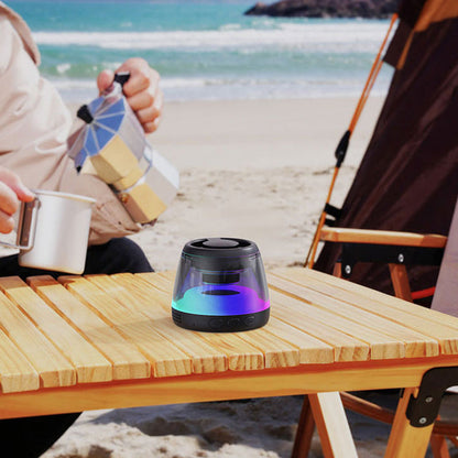 🔊🎶 -60% ! 🎵Mini Enceinte Bluetooth Magnétique avec Lumière RGB – Son Stéréo Immersif & Bluetooth 5.3 pour Ambiance Festive Partout.