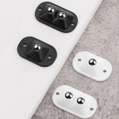 🔥📦 -60% ! 🛞Roulettes adhésives 360° – Sans perçage, acier inoxydable & faciles.