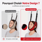 🚪💆 -60% ! ⚕️Dispositif de Traction Cervicale sur Porte – Coussin Confortable & Étirement Apaisant à Domicile.