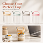 🥛🍯 -60% ! 🌟Bocal Portable en Verre Borosilicaté – Couvercle Étanche & Support Cuillère Intégré pour Yaourt et Flocons d'Avoine Sans Fuite.