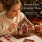 🎨✨ -60% ! 🎄Kit de peinture de Noël « Pearl Art » en 3D à réaliser soi-même.