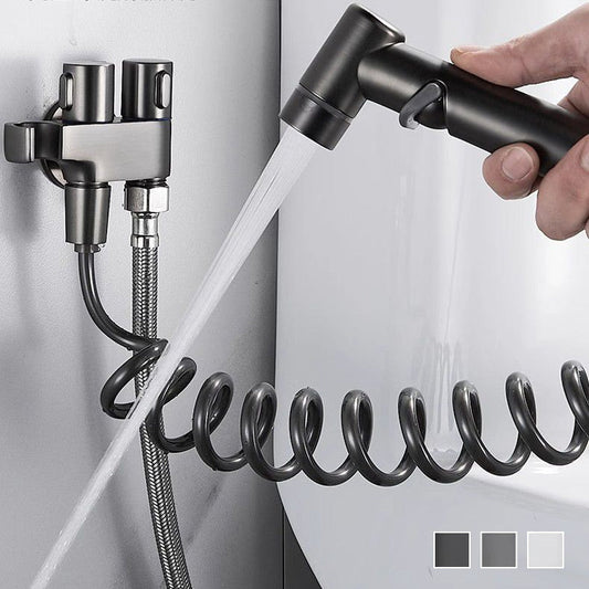 🚿💧 -60% ! 🚽Valve Double Commande & Bidet – Lavage Haute Pression & Installation Facile.