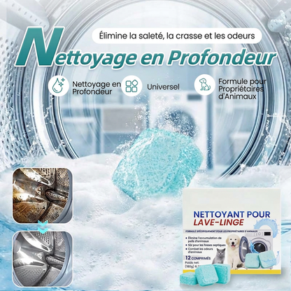 🧼🧺 -60% ! ✨Comprimés Nettoyants pour Lave-Linge – Nettoyage en Profondeur & Désodorisant.