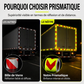 ⚠️🚛 Ruban Réfléchissant Prismatique Haute Visibilité – Visibilité 3x Supérieure, Résistant aux UV et Adhérence Durable
