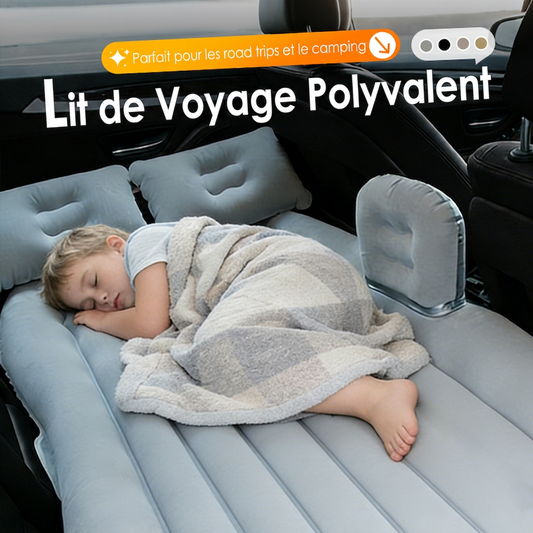 🔥🛍️ -60% ! 🚙Matelas pneumatique de voiture – Lit de voyage gonflable