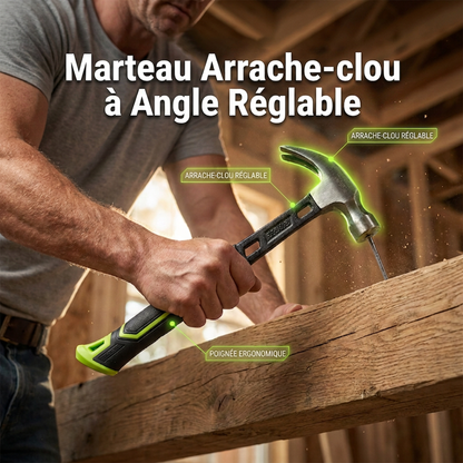 🛠️🔨 -60% ! 🏗️Marteau à griffes multifonction de qualité industrielle