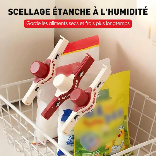 🧂🫙 -60% ! 📎Pince de scellage pour épices de cuisine et aliments