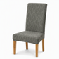 🪑✨ Housse de Chaise en Jacquard Extensible – Tissu Très Élastique, Motif Tissé Texturé et Ajustement Universel