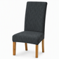 🪑✨ Housse de Chaise en Jacquard Extensible – Tissu Très Élastique, Motif Tissé Texturé et Ajustement Universel