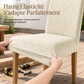 🪑✨ Housse de Chaise en Jacquard Extensible – Tissu Très Élastique, Motif Tissé Texturé et Ajustement Universel