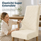 🪑✨ Housse de Chaise en Jacquard Extensible – Tissu Très Élastique, Motif Tissé Texturé et Ajustement Universel