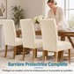 🪑✨ Housse de Chaise en Jacquard Extensible – Tissu Très Élastique, Motif Tissé Texturé et Ajustement Universel