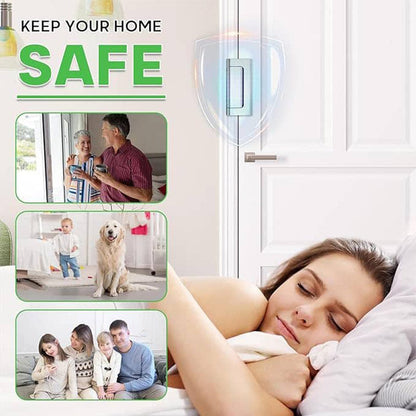 🚪🛡️ Verrou de Sécurité Renforcé pour Porte – Alliage d’Aluminium, Fixation 4 Vis et Verrouillage Intérieur