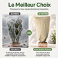 🌨️🌿 Housse d’Hivernage pour Plantes – Non-Tissé 80 g, Respirante et Cordon de Serrage