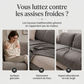 🛋️❄️ Housse de Coussin de Canapé en Peluche Antidérapante – Chaleur Hivernale, Maintien Antidérapant et Confort Moelleux