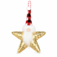 🎄✨ Suspensions de Noël Père Noël et Étoile à Paillettes – Ultra-Légères, Scintillantes et Finitions Soignées